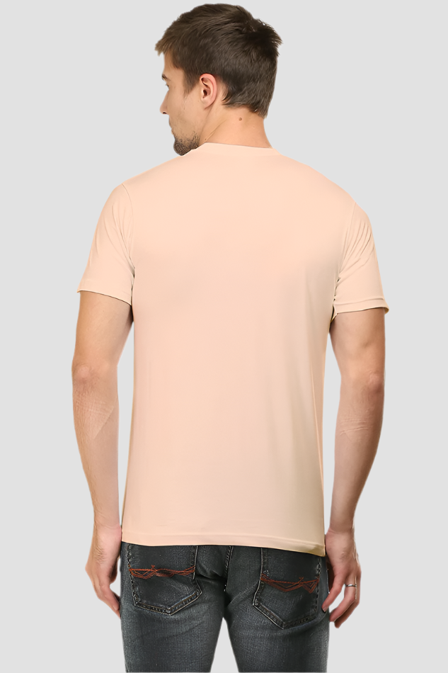 Thinking in Chai Speaking in Code Men’s Classic White Crew Neck T-Shirt – Cotton Tee for Coders and Chai Lovers by TEEior

